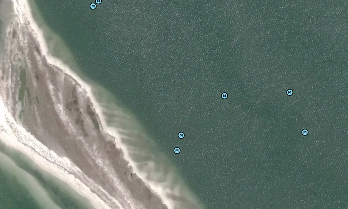 Satelite image of Bay Mouth Bar