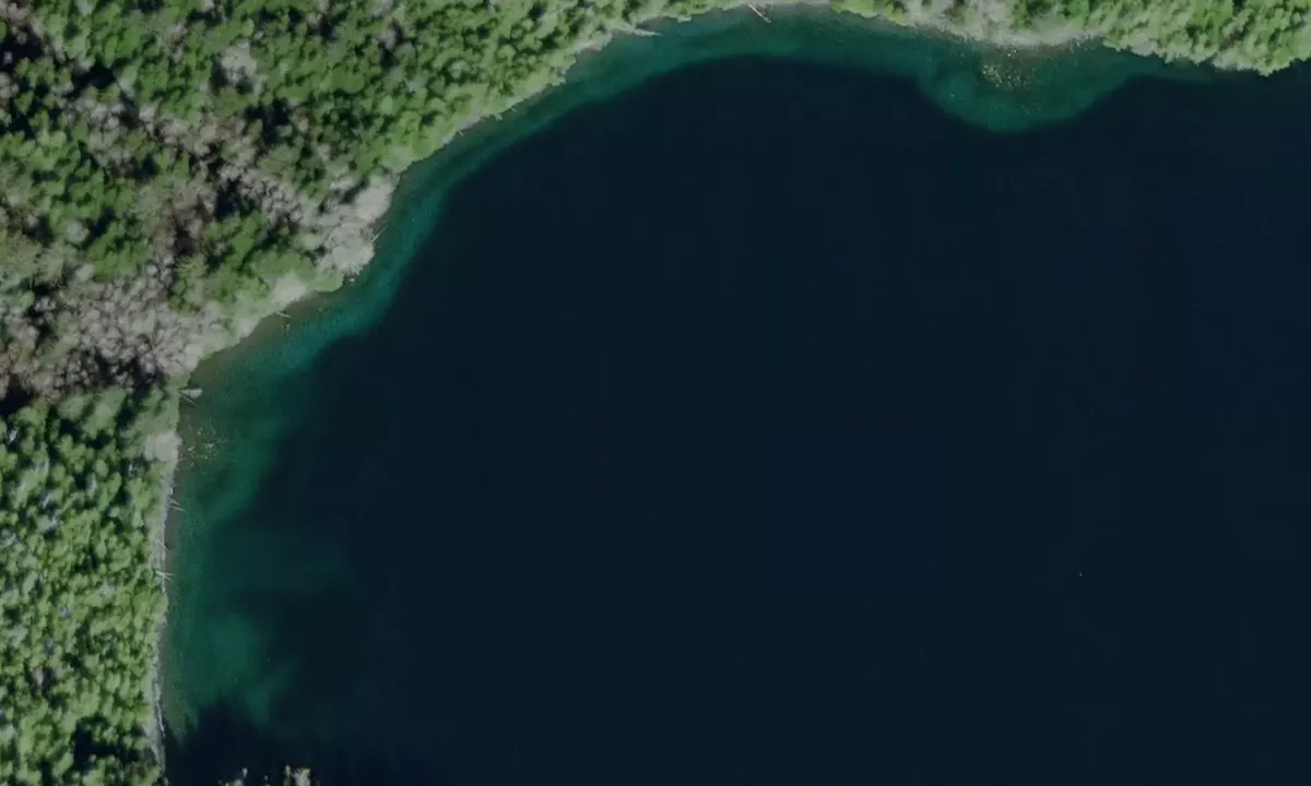 Satelite image of Bay of Alan