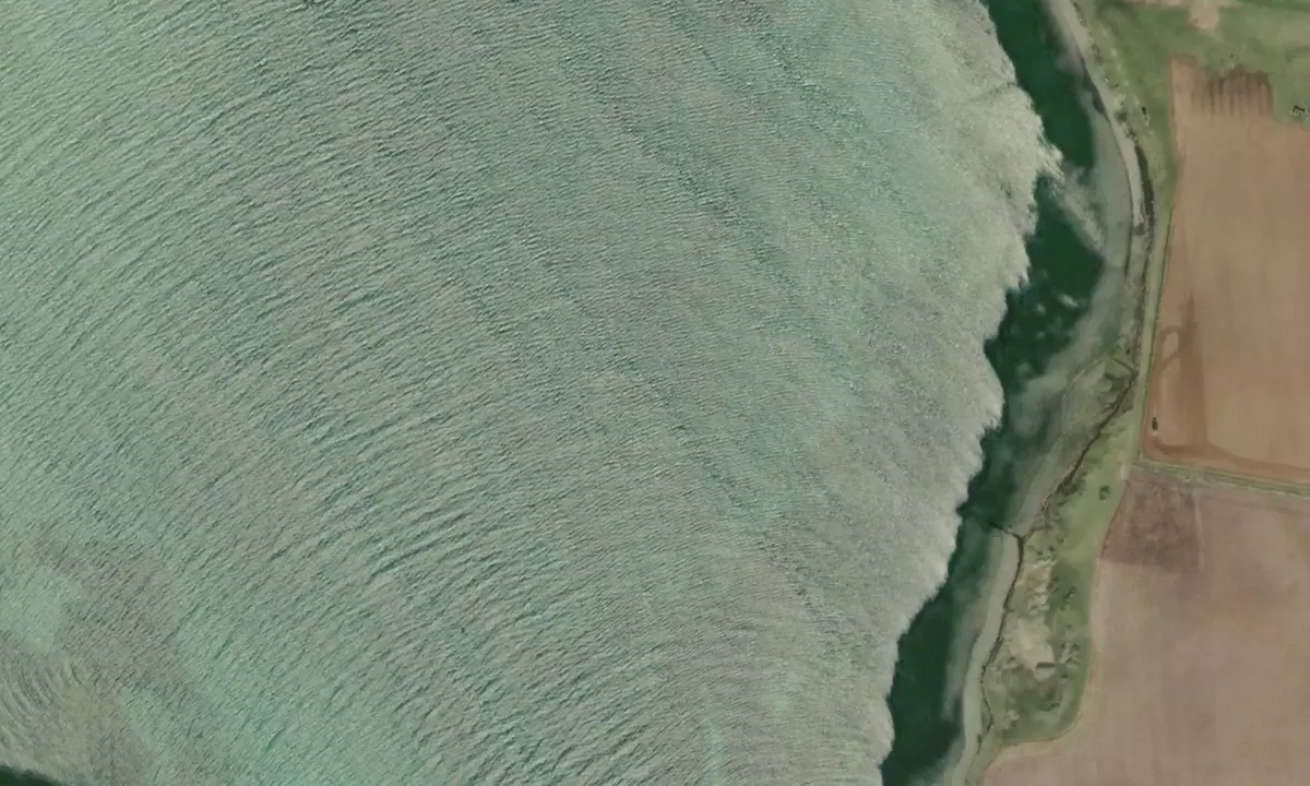 Flyfoto av Bay of Houron