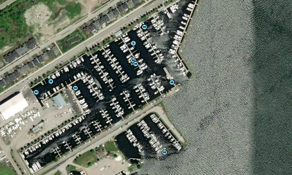 Satelite image of Bay Port Yachting Centre