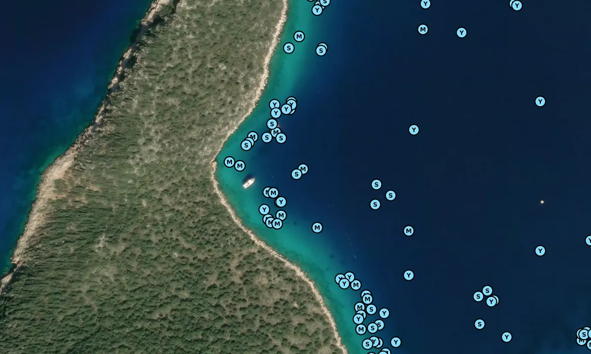 Satelite image of Bayinder Limani