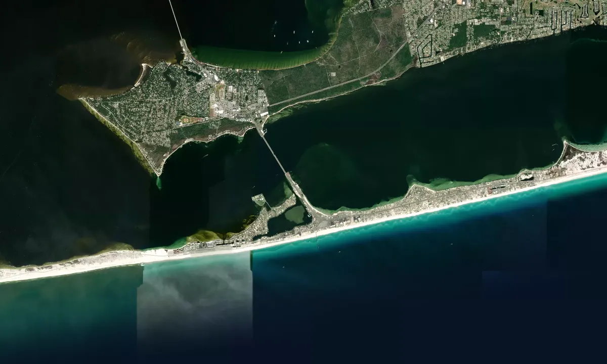 Flyfoto av Beach Area