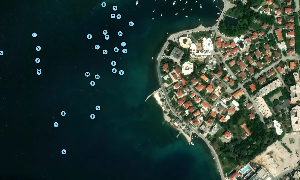 Satelite image of Beach Maestrala (Danger Surf)