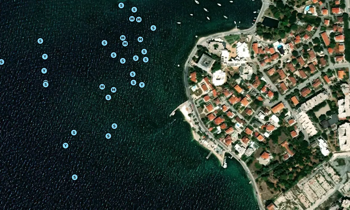 Satelite image of Beach Maestrala (Danger Surf)
