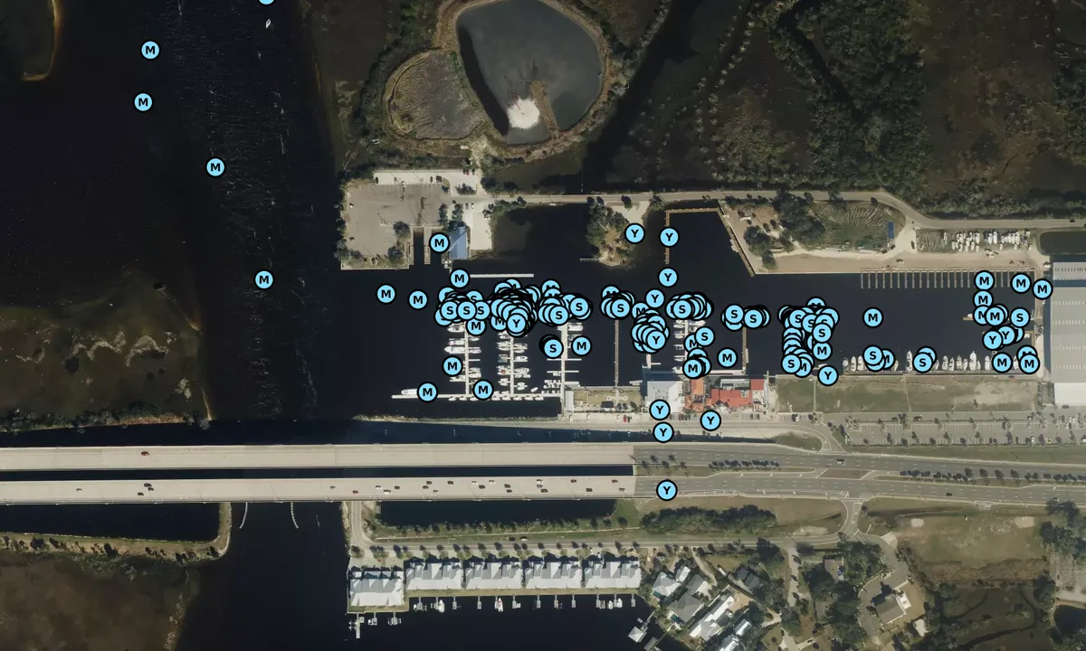 Satelite image of Beach Marine