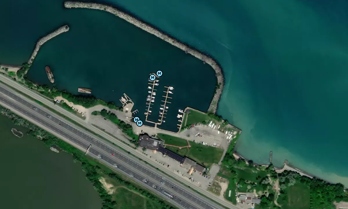 Satelite image of Beacon Harbourside Yacht Club