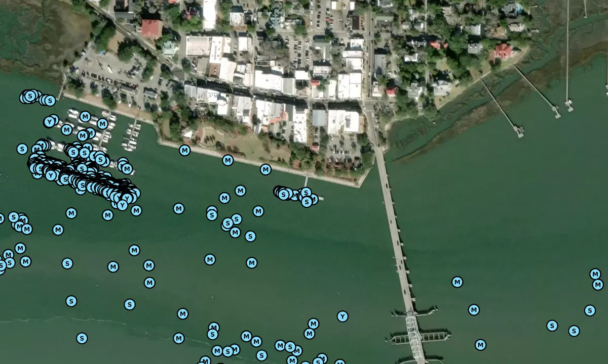 Satelite image of Beaufort - South Carolina