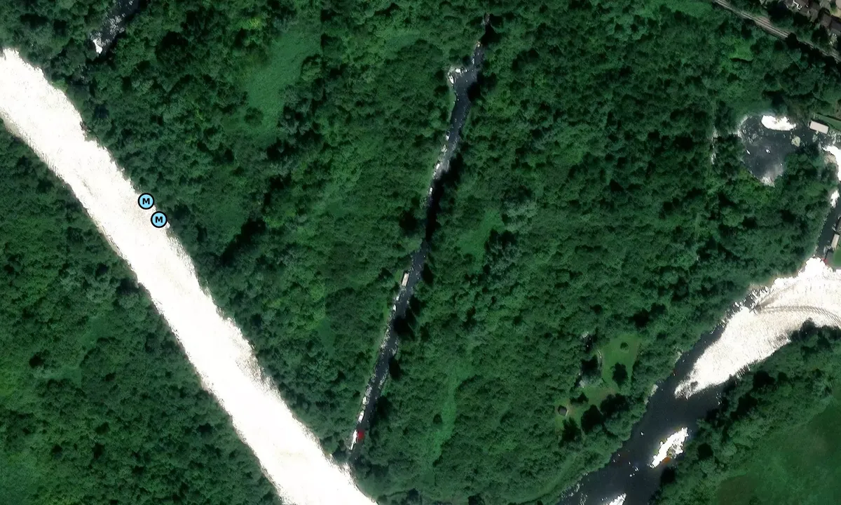 Satelite image of Bell's Dyke