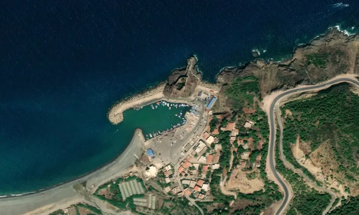 Satelite image of Beni Haoua