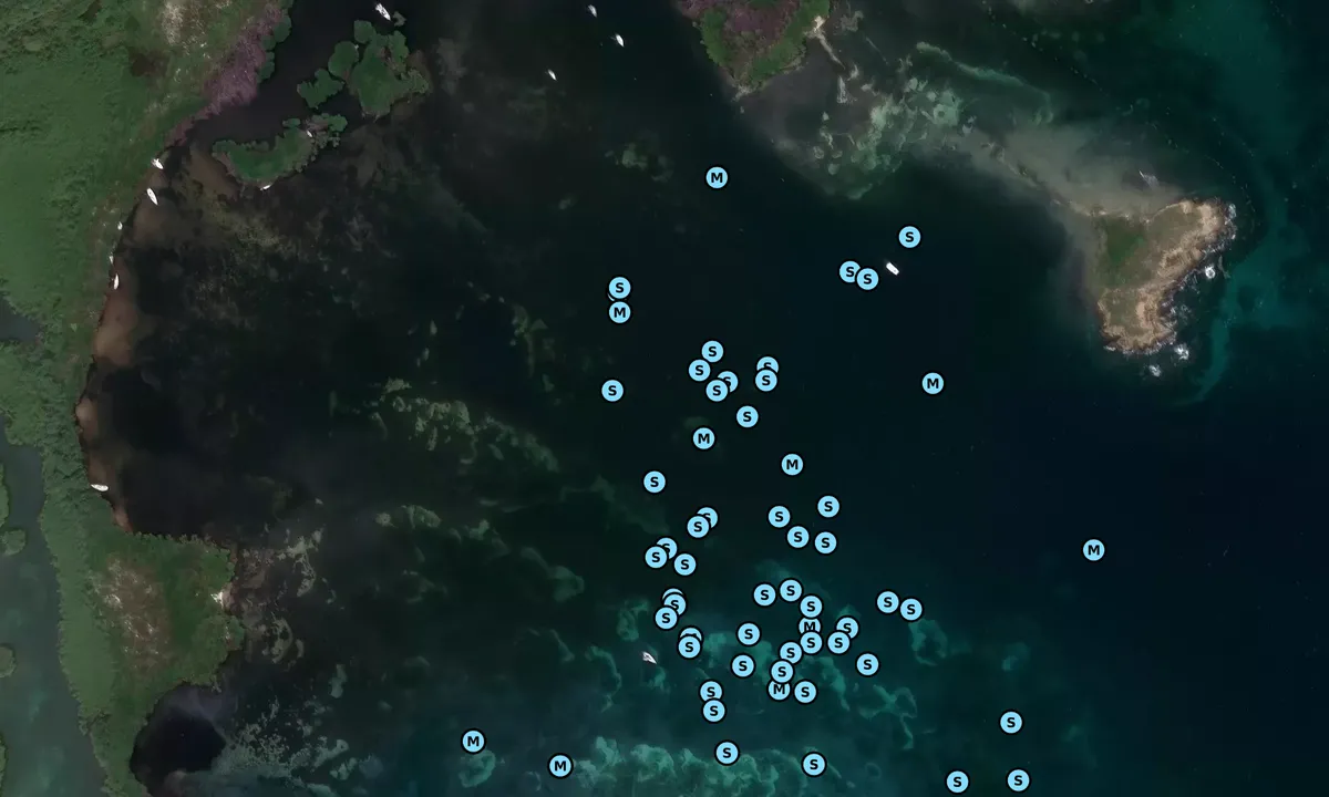 Satelite image of Benner Bay