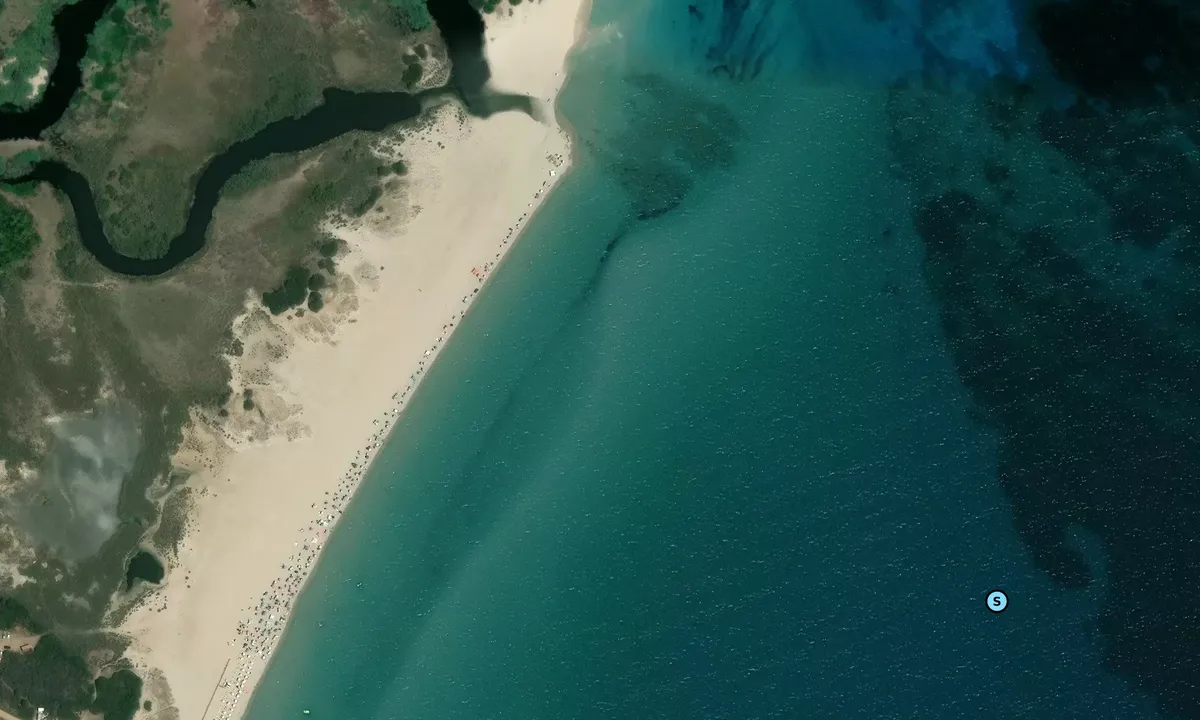 Satelite image of Berchida