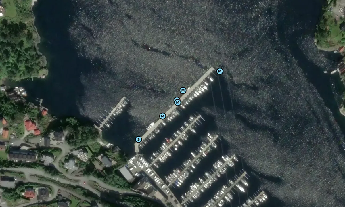 Satelite image of Bergen Marine