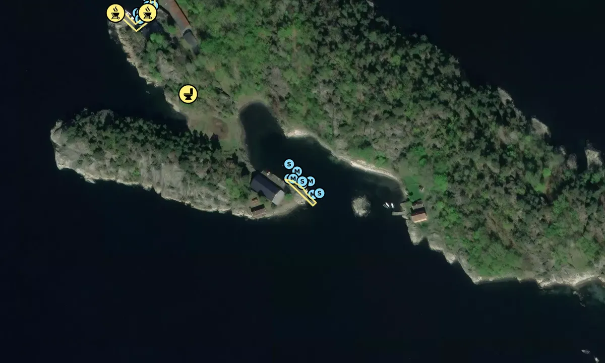 Satelite image of Bergholmen SYD