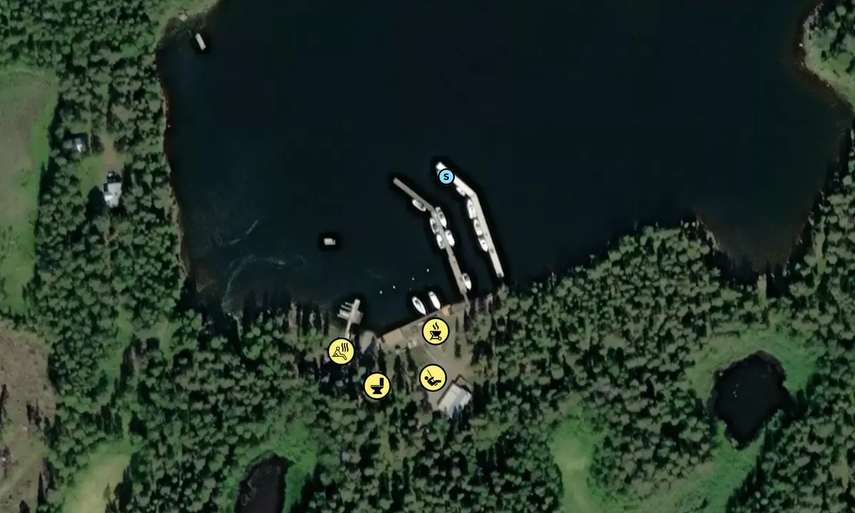 Satelite image of Bergön Gårdsviken