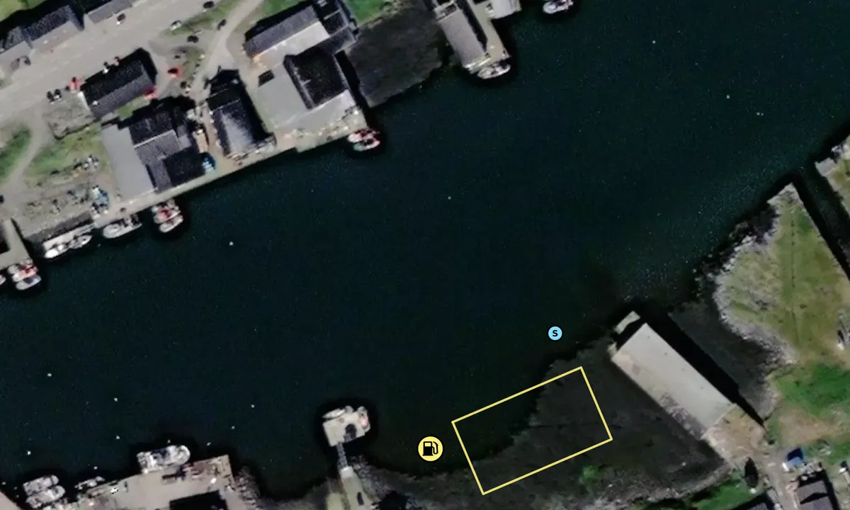 Satelite image of Berlevåg