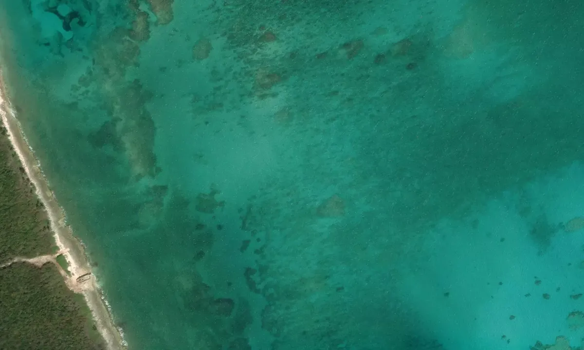 Satelite image of Bethel Channel