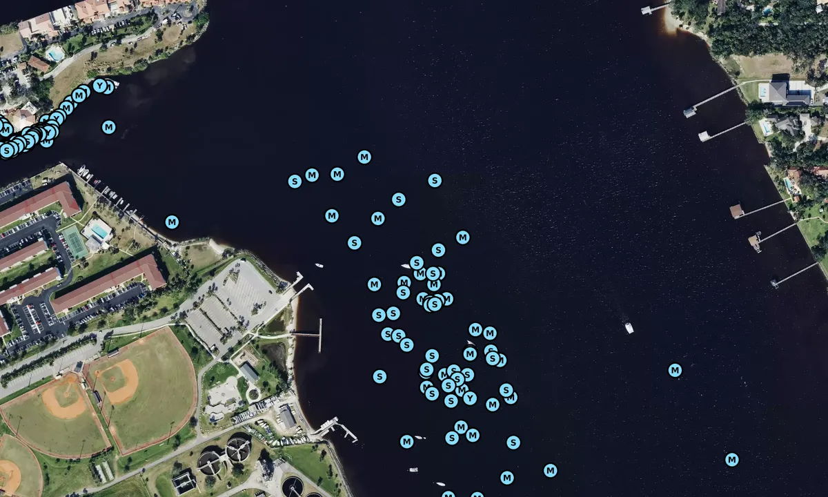 Satelite image of Bethune Point Park