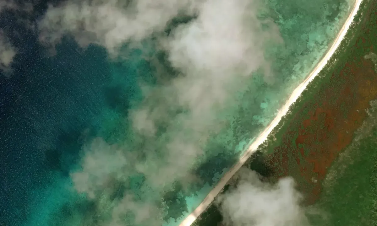 Satelite image of Betsy Bay