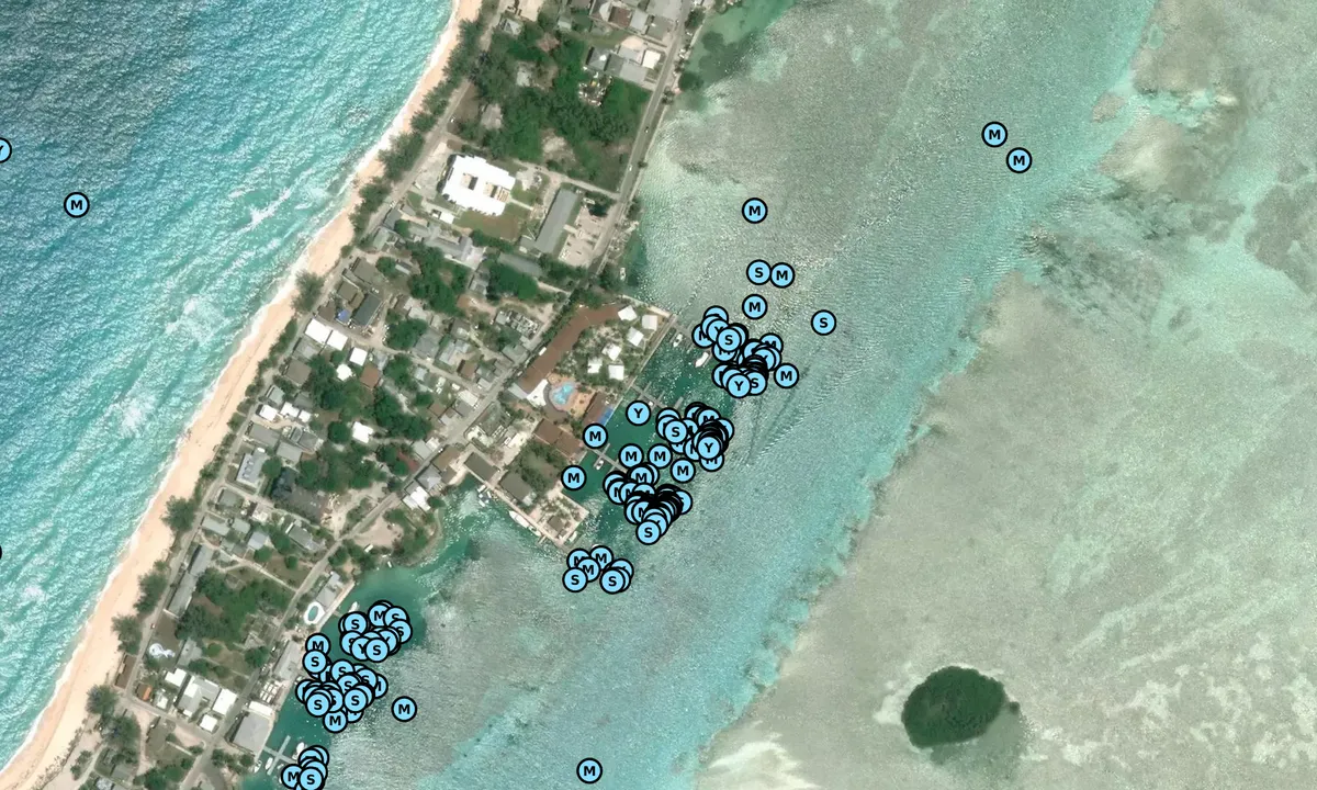 Satelite image of Bimini Big Game Club