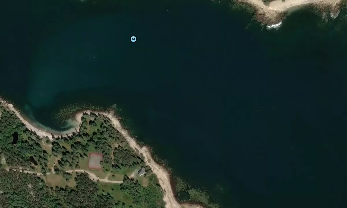 Satelite image of Birch Harbor