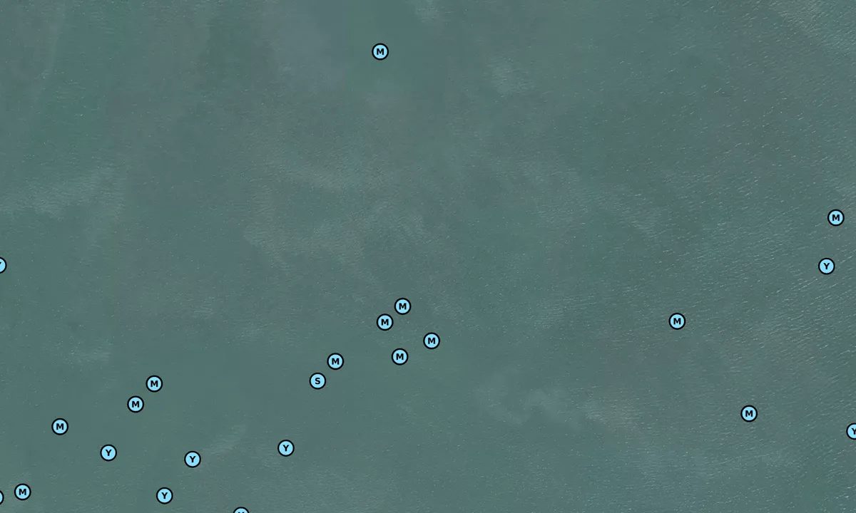 Satelite image of Biscayne Bay