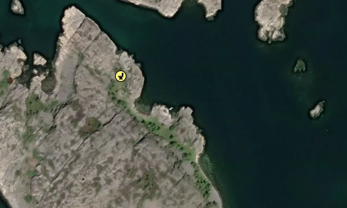 Satelite image of Bissen Nord-Øst