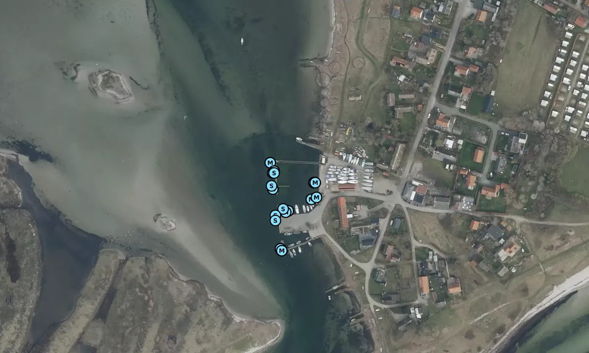 Satelite image of Bisserup Havn