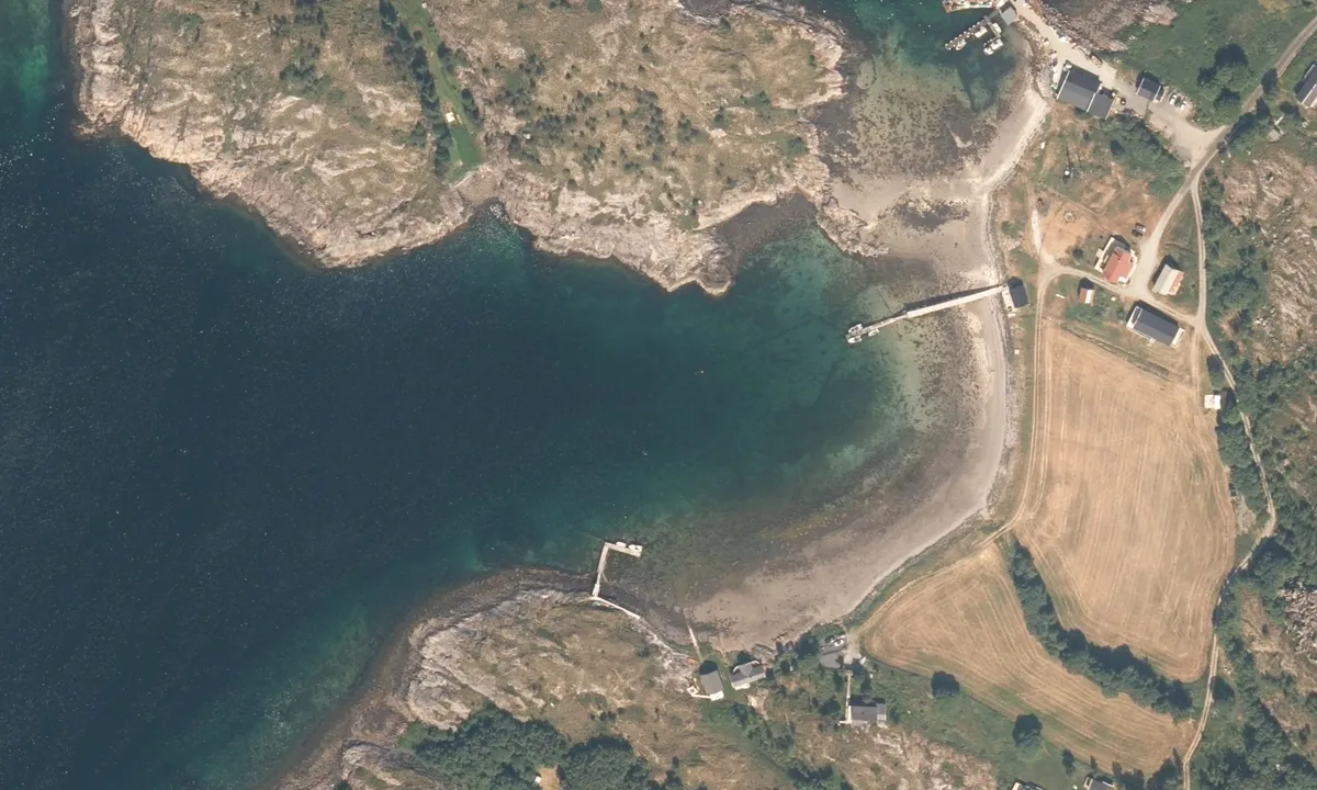 Flyfoto av Bjørgvika