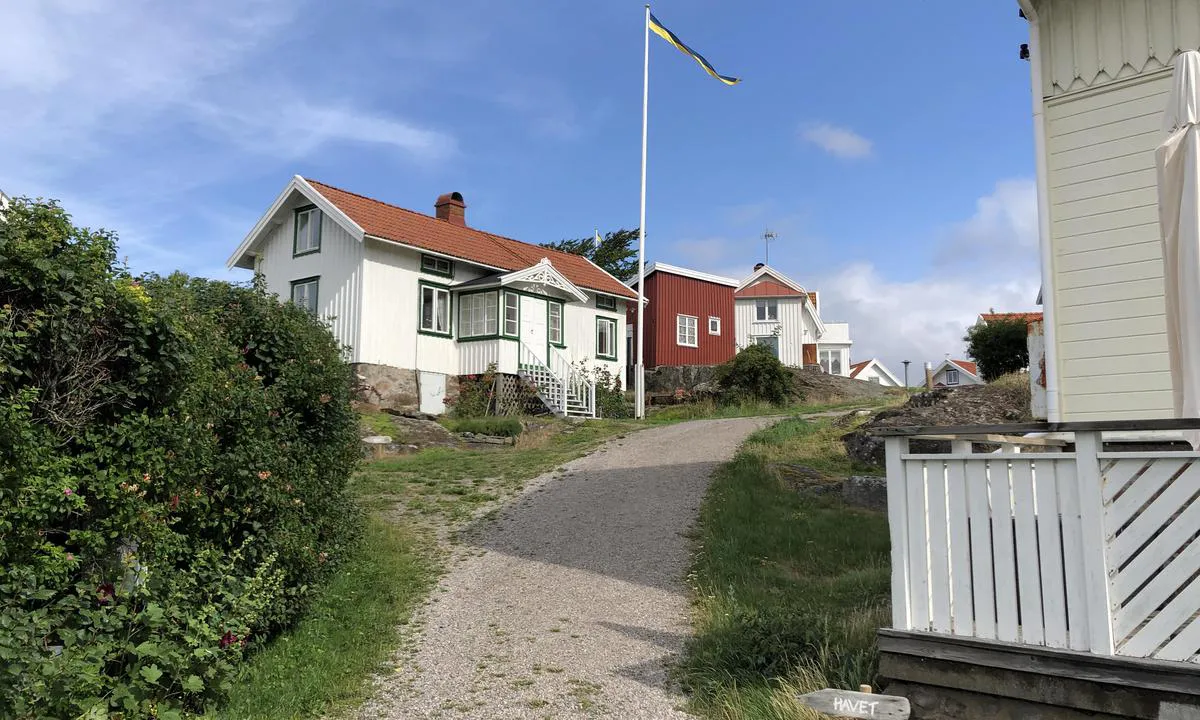 Old village/settlement next to Björholmens Marina