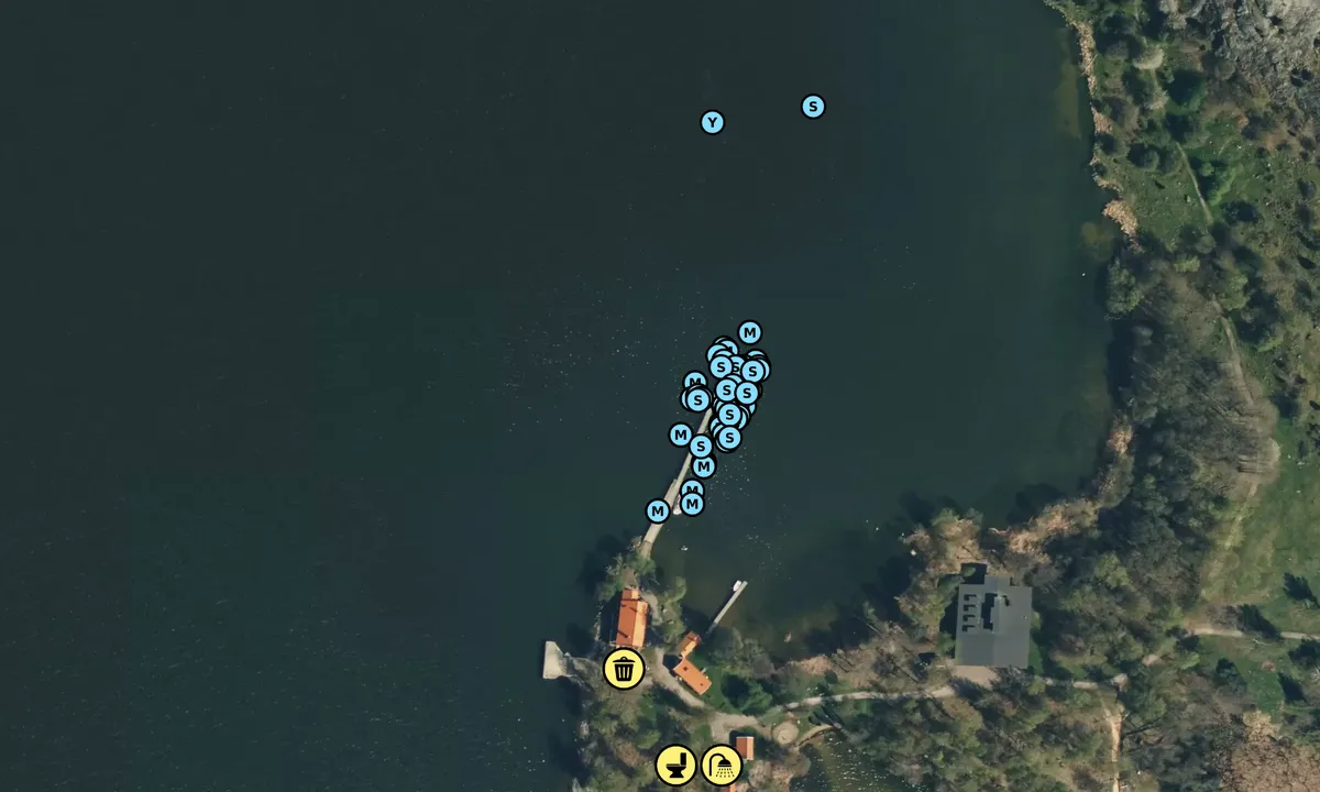 Satelite image of Björkö - Birka