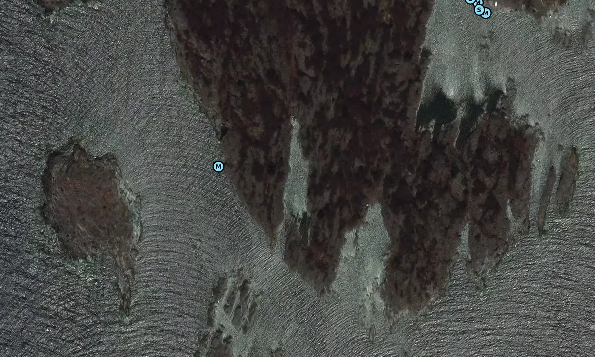 Satelite image of Björkskär - Långhålet