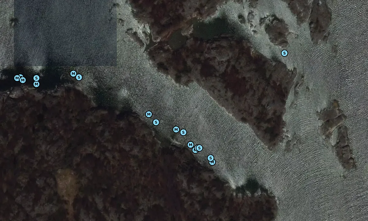 Satelite image of Björkskär Norra