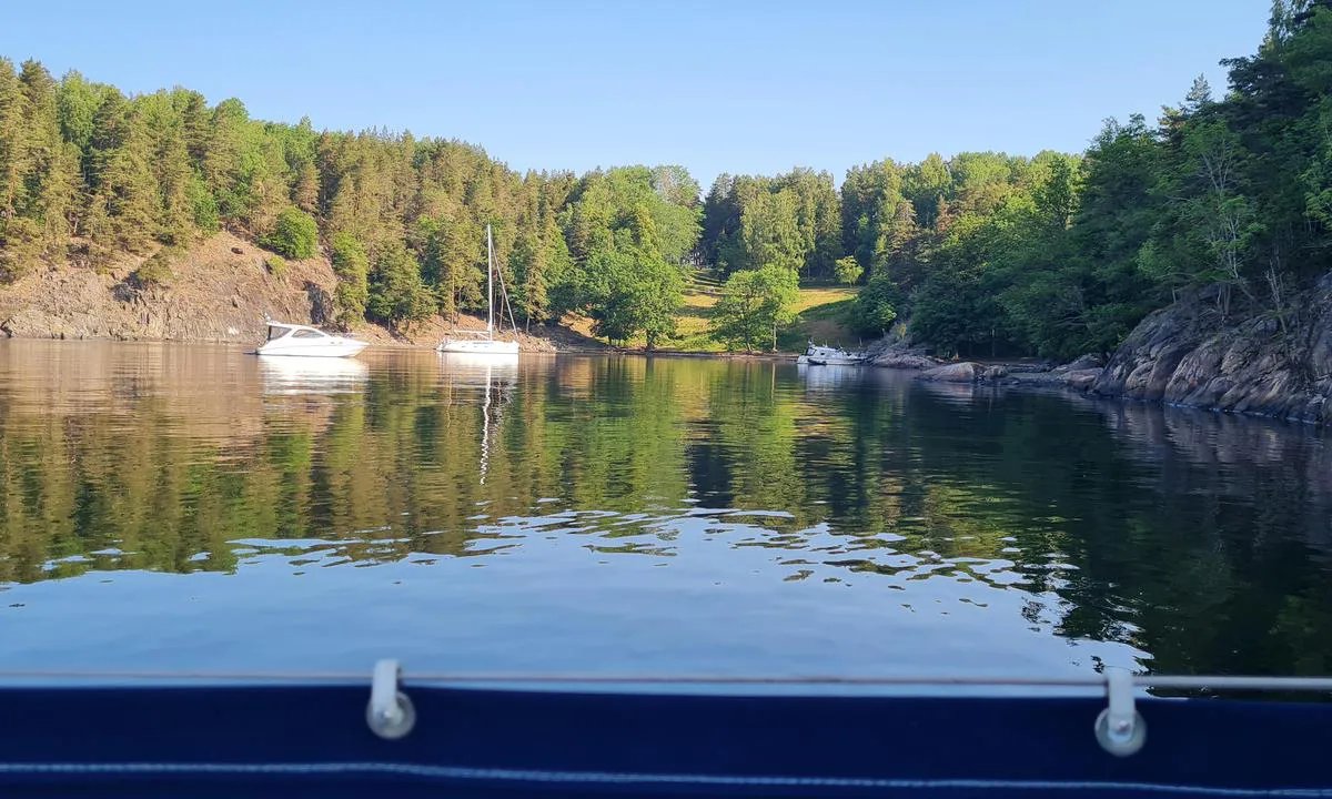 Bjørnebukta - Håøya: Sjelden det er så god plass