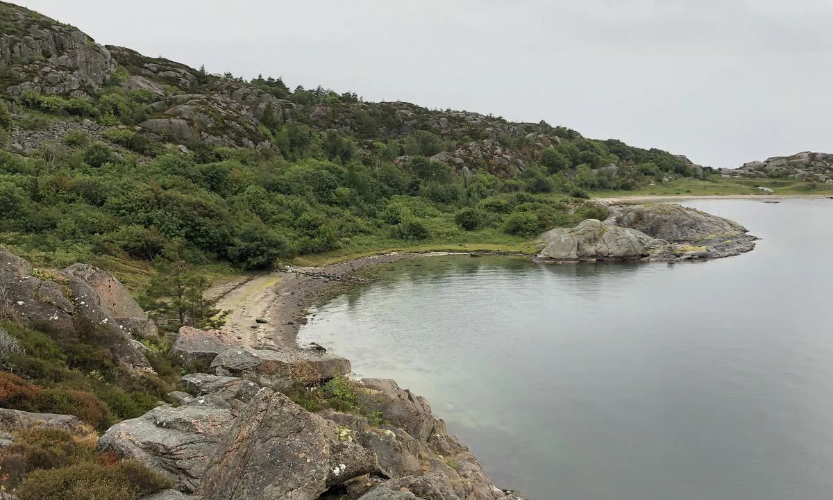 Björnshuvudet: {"base": "en", "no": "I buktene er det to strender med skjellsand", "se": "I vikarna finns det tv\u00e5 str\u00e4nder med sn\u00e4ckskalssand", "en": "In the bays there are two beaches with shellsand", "da": "I bugterne er der to strande med skalsand"}
