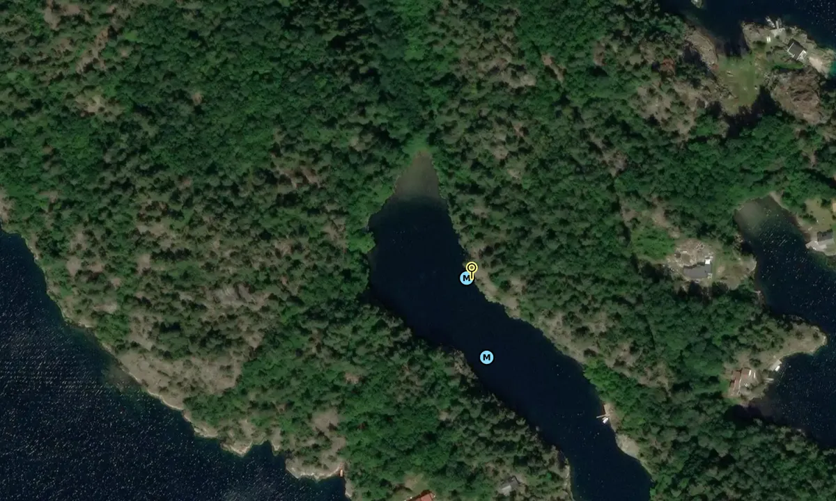 Satelite image of Bjørvika / Stormhullet