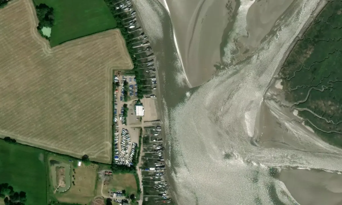 Flyfoto av Blackpool & Fleetwood Yacht Club