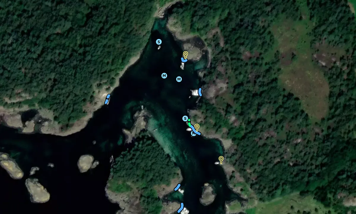 Satelite image of Blålagune