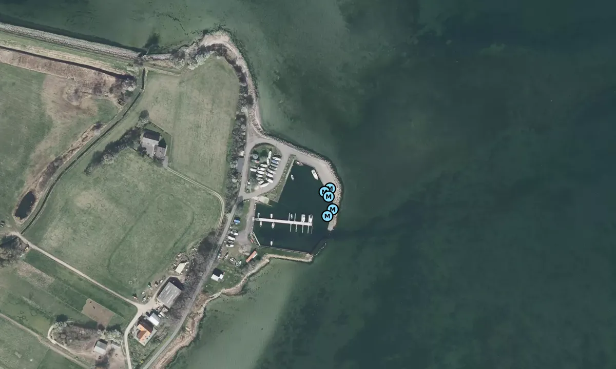 Satelite image of Blans Havn