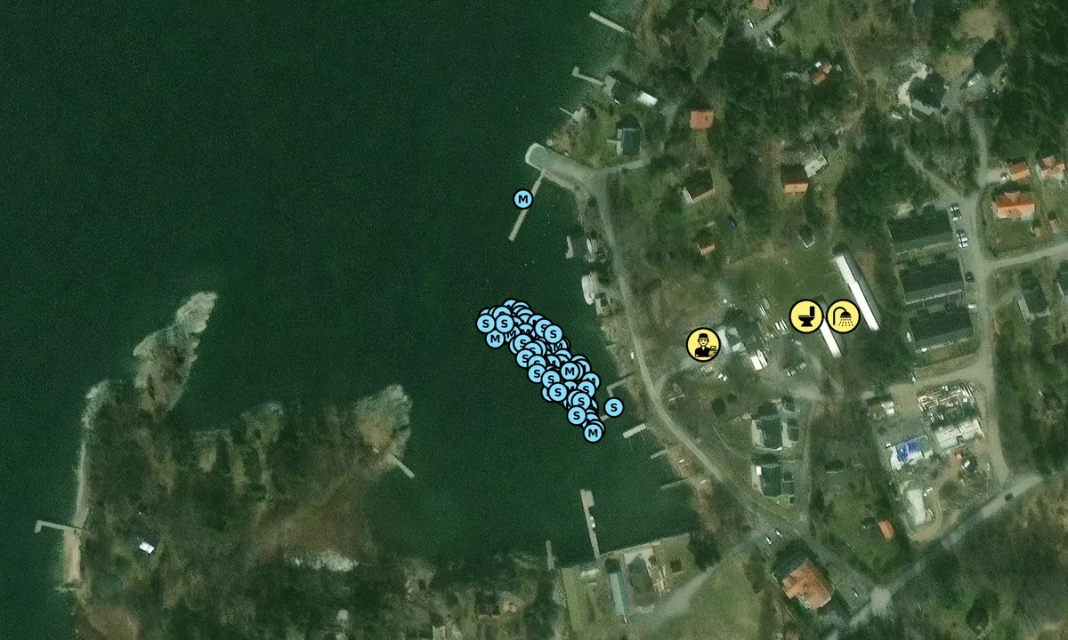 Satelite image of Blidö