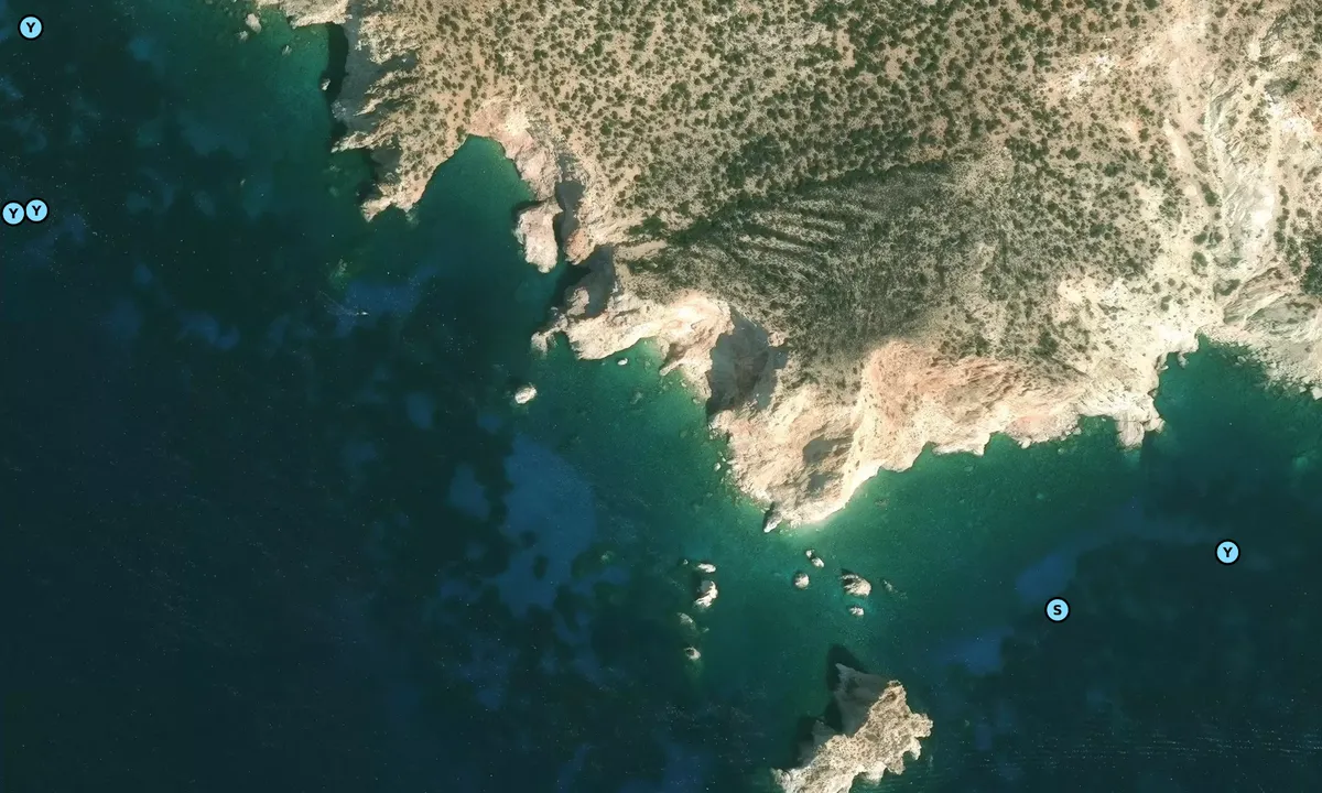 Satelite image of Blue bay East