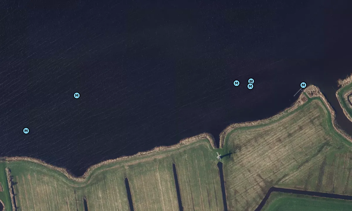 Satelite image of Blue Buoy Mooring