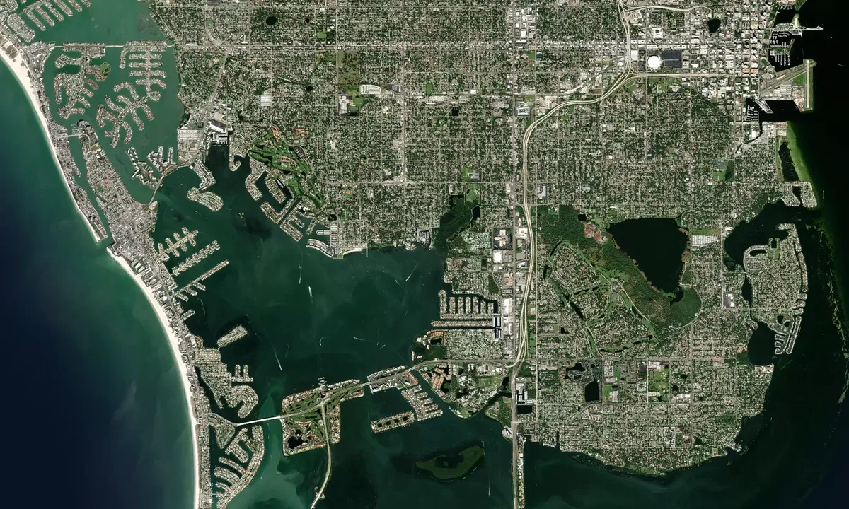 Flyfoto av Boca Ciega (East)