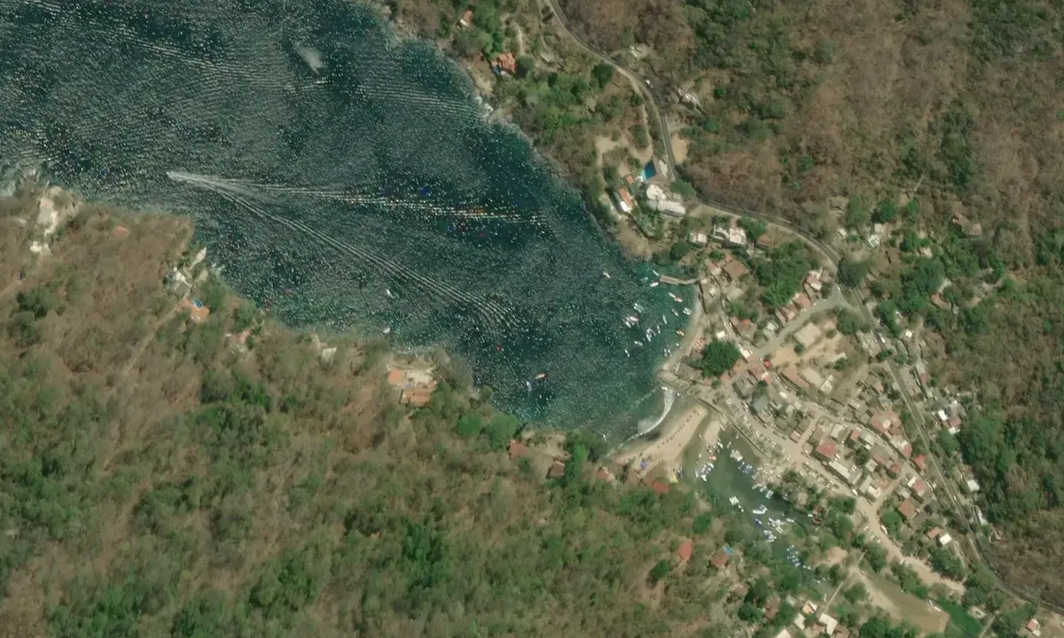 Satelite image of Boca De Tomatlan