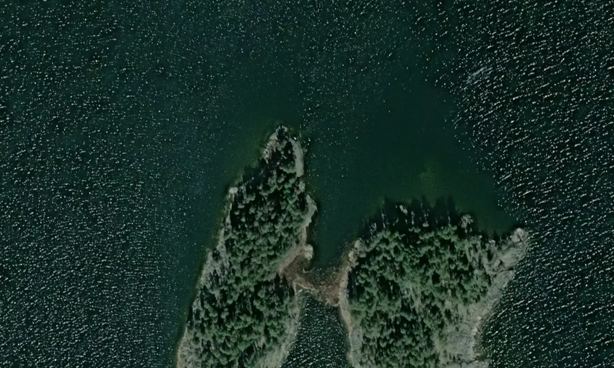 Satelite image of Bockholmen - Vålberg