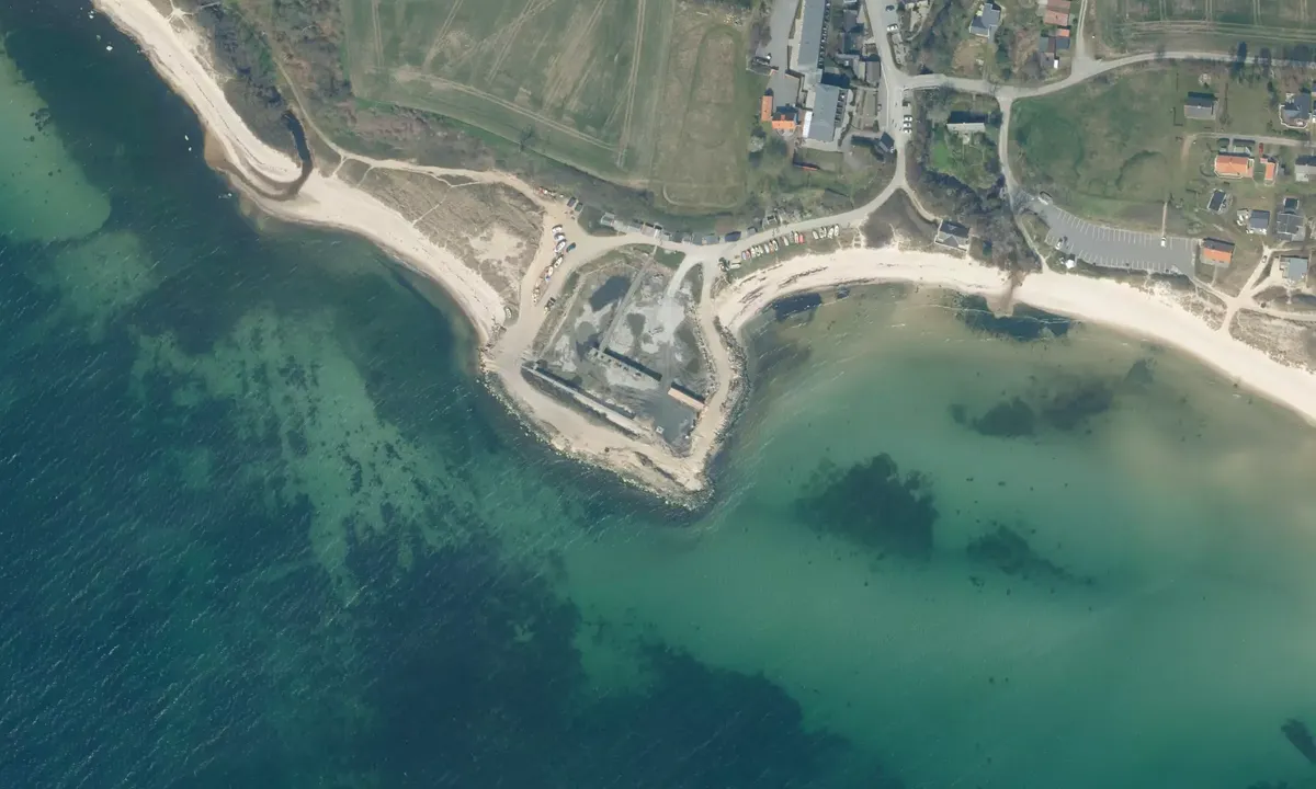 Satelite image of Boderne Havn