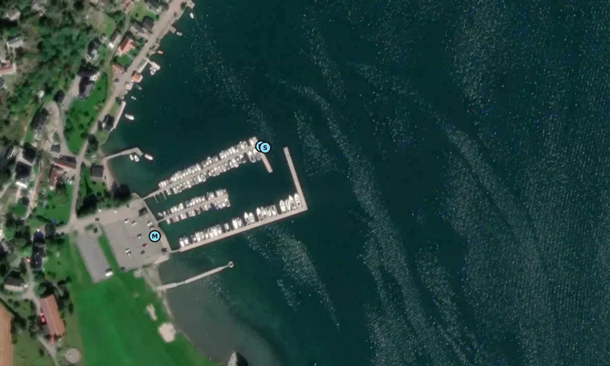 Satelite image of Bogen Båthavn - Stokke