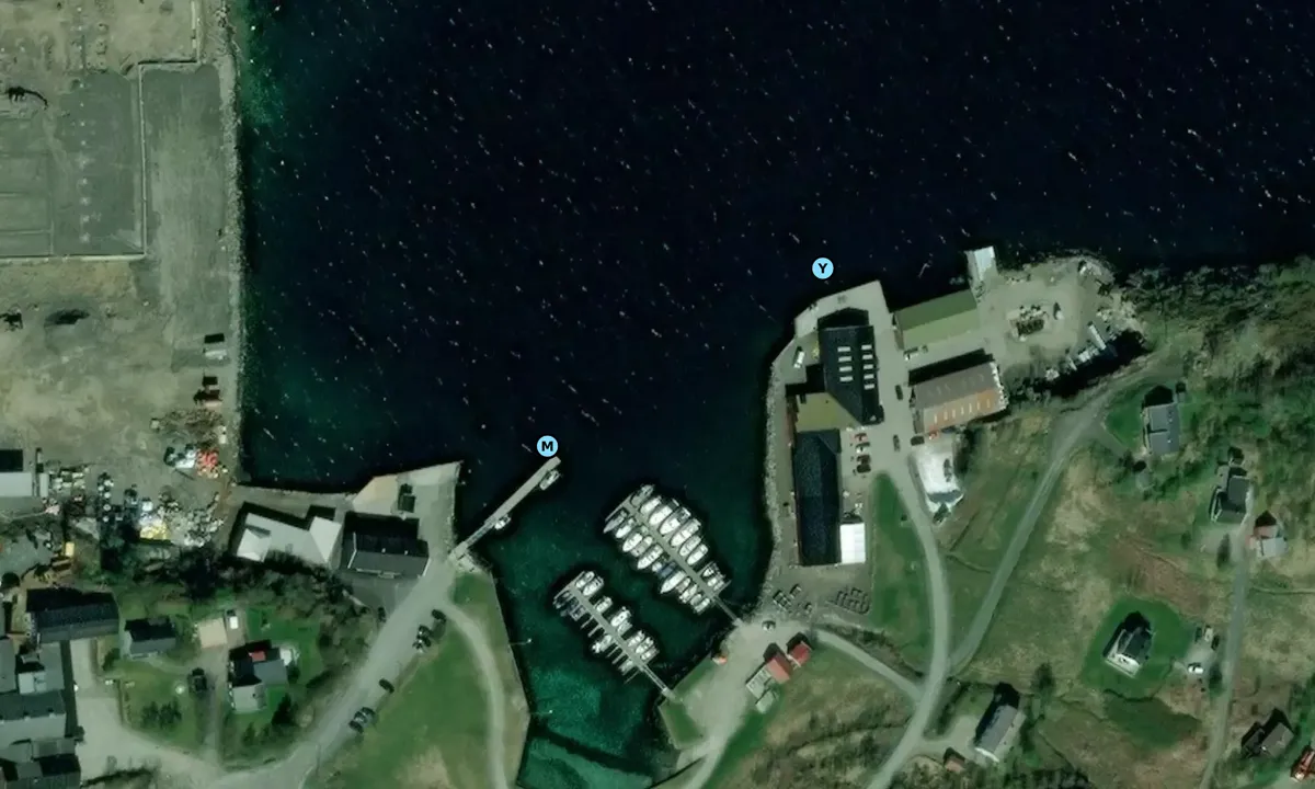 Satelite image of Bogen Småbåthavn - Bogøy
