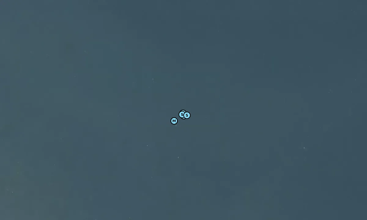 Satelite image of Bogø nord - Skåninge Bro bouy