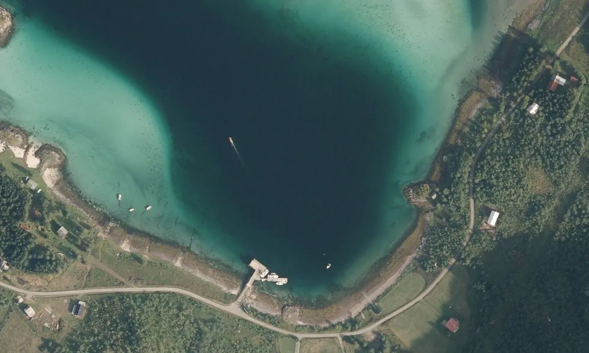 Flyfoto av Bogstrandholmen