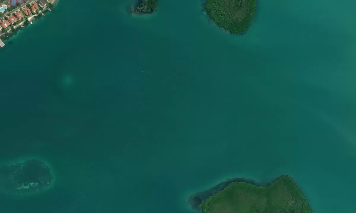 Satelite image of Bogue Sound